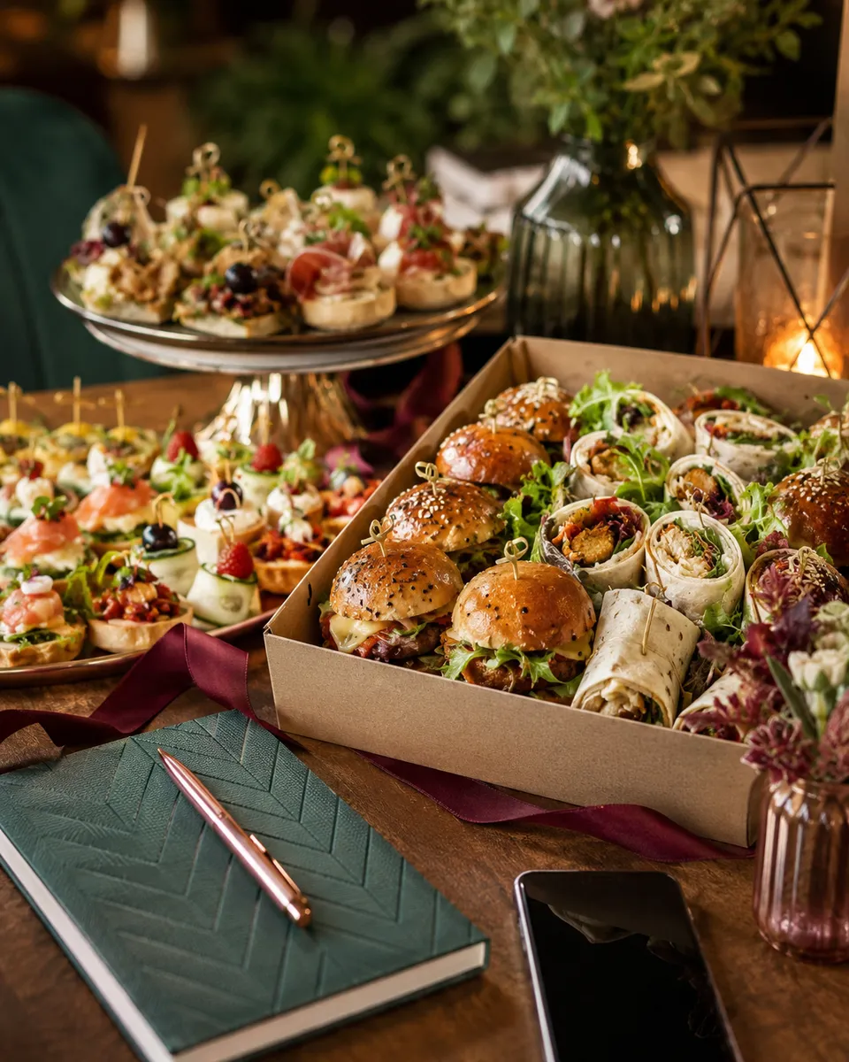 Catering i przekąski przygotowane do ustalenia zamówienia - Placek czy Naleśnik
