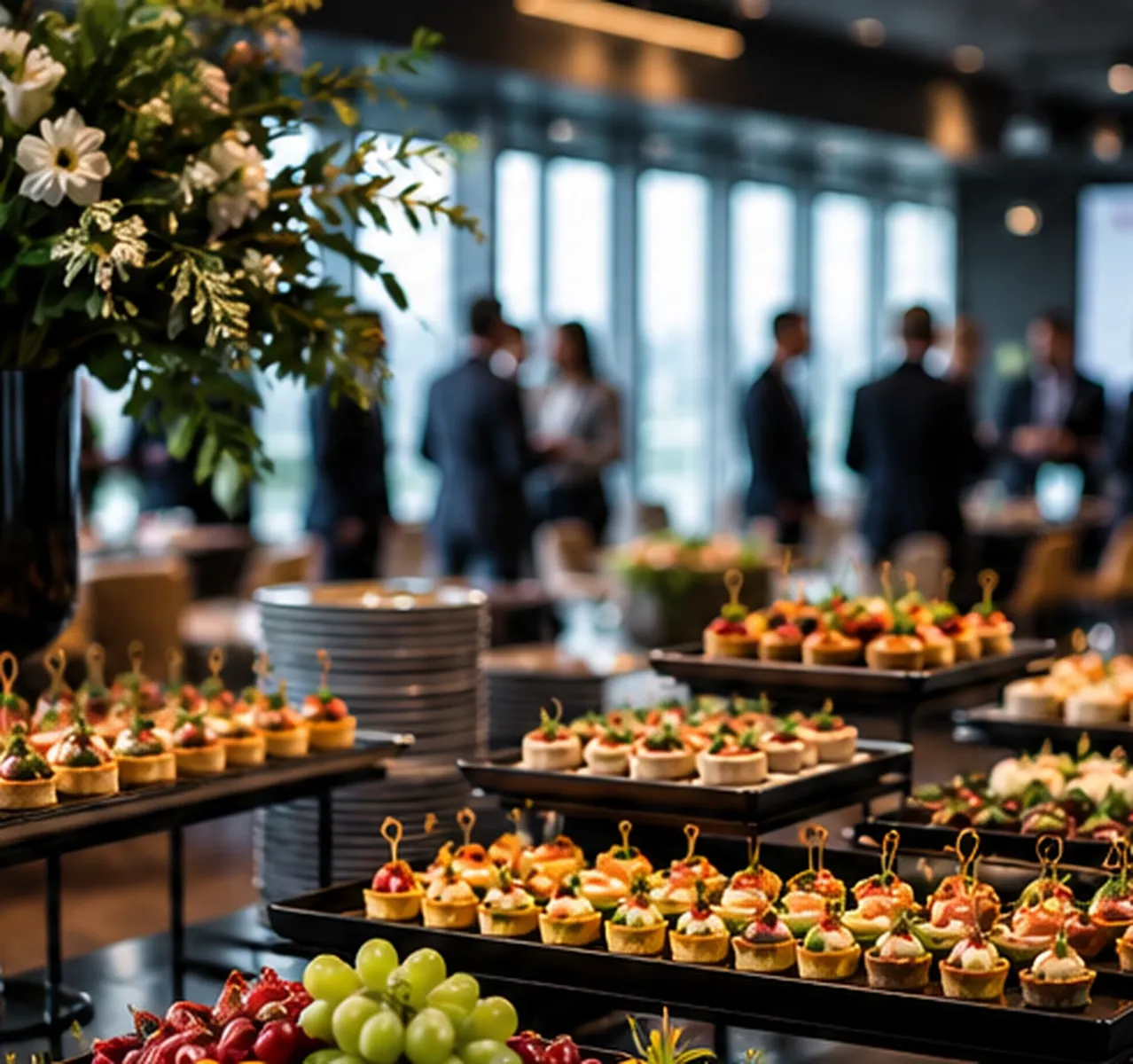 Elegancki catering podczas wydarzenia firmowego - Placek czy Naleśnik