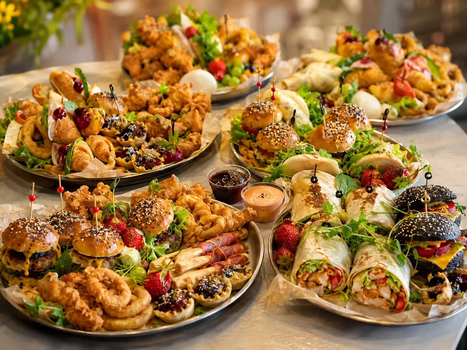 Finger food i małe przekąski cateringowe na imprezę w Tychach